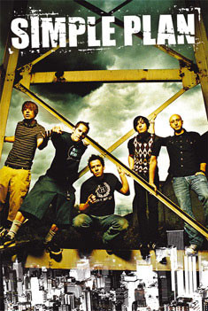 Póster Simple Plan - portrait