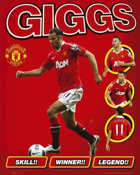 Plakát Manchester United - giggs