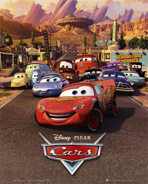 CARS - one sheet Mini plakat