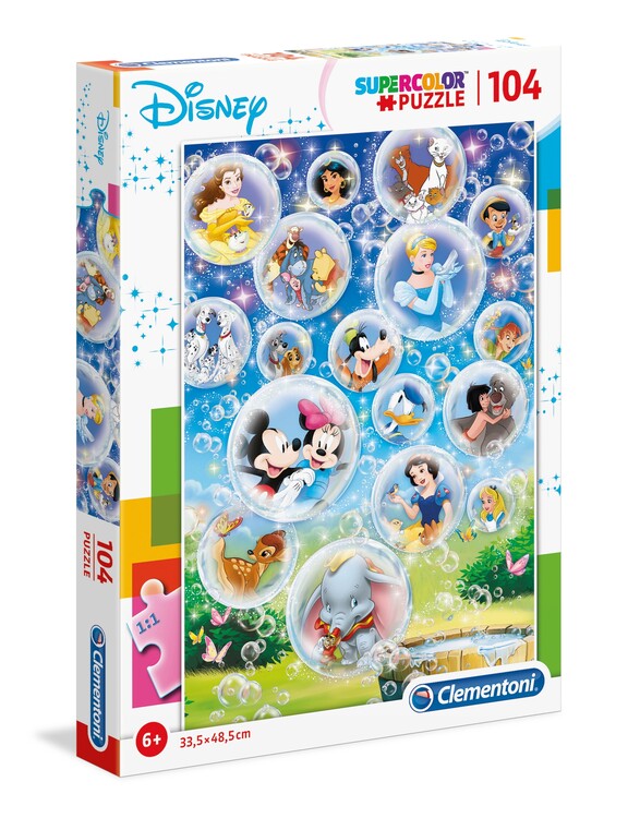 Levně Puzzle Disney - Standard Characters, 104 ks