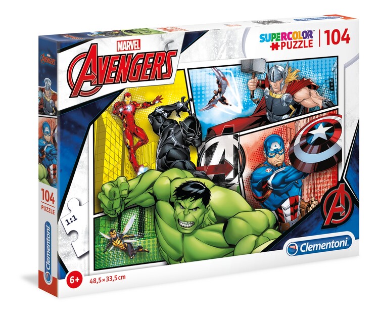 Levně Puzzle Avengers, 104 ks
