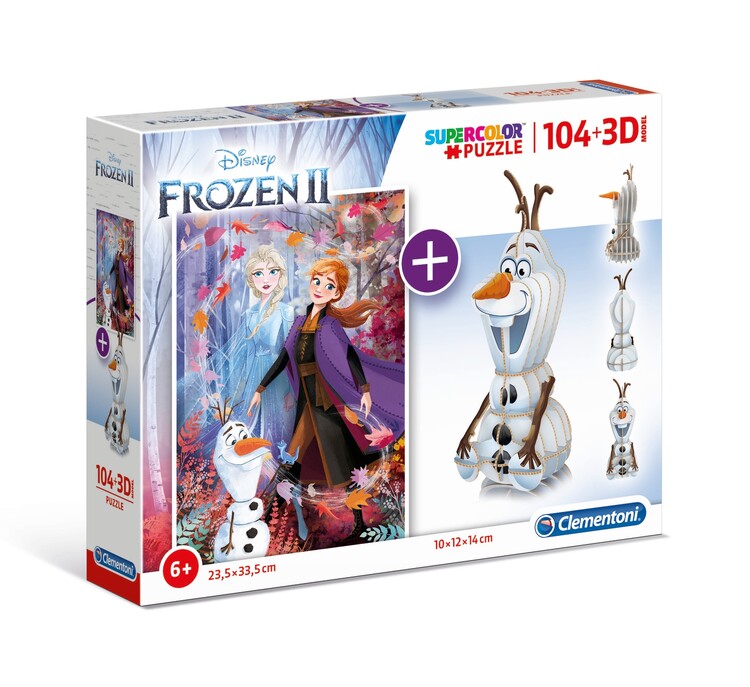 Levně Puzzle Ledové království 2 (Frozen), 104 ks