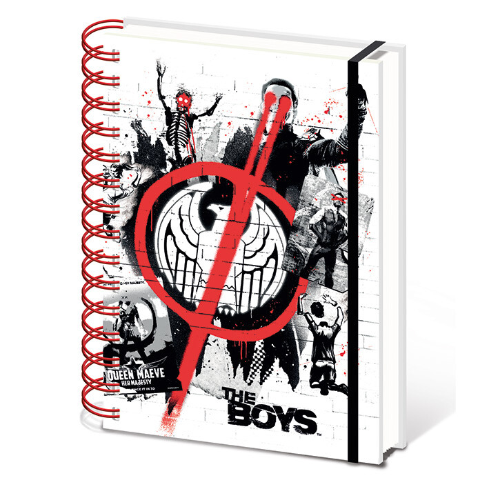 Quaderno The Boys - Homelander Stencil