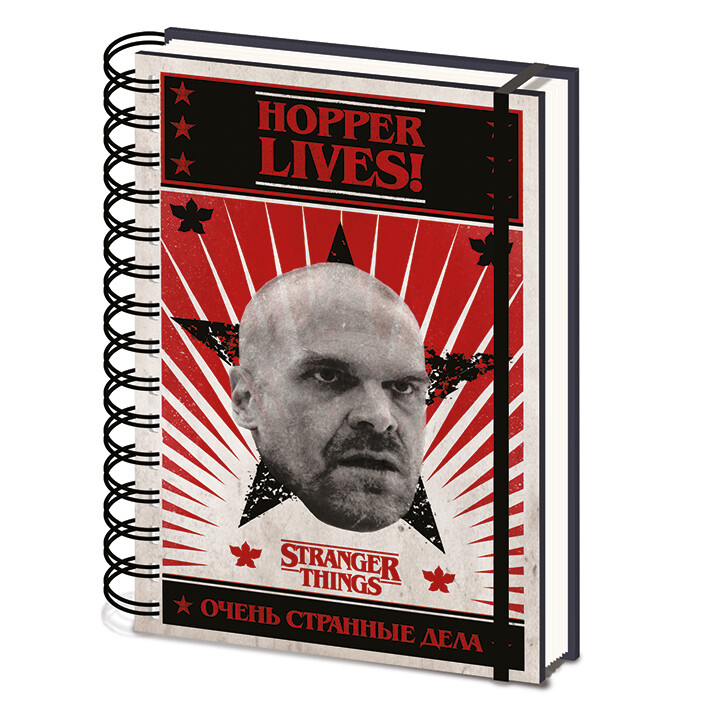 Carnet Stranger Things - Hopper Lives