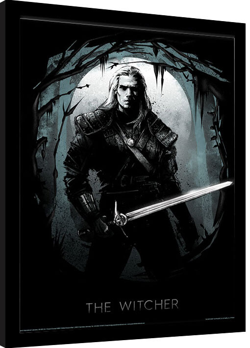 Poster incorniciato The Witcher - Lair of the Beast