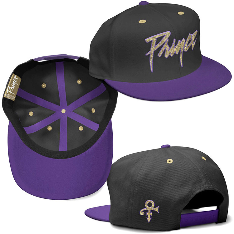 Cap Prince - Gold&Purple Symbol