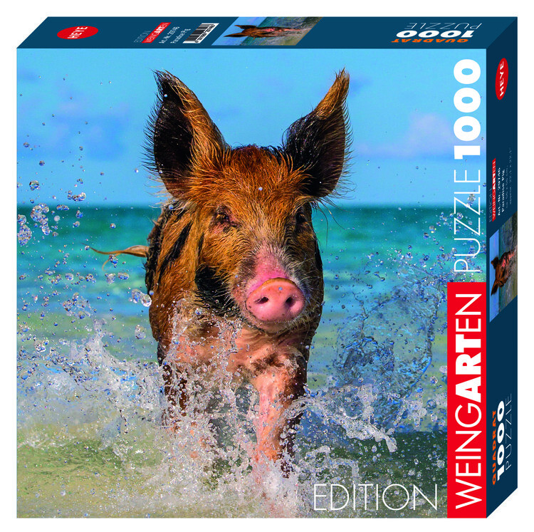 Puzzle Weingarten Paradise Pig