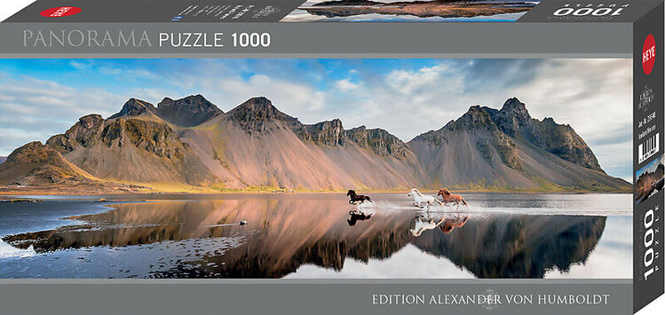 Puzzel Iceland Horses