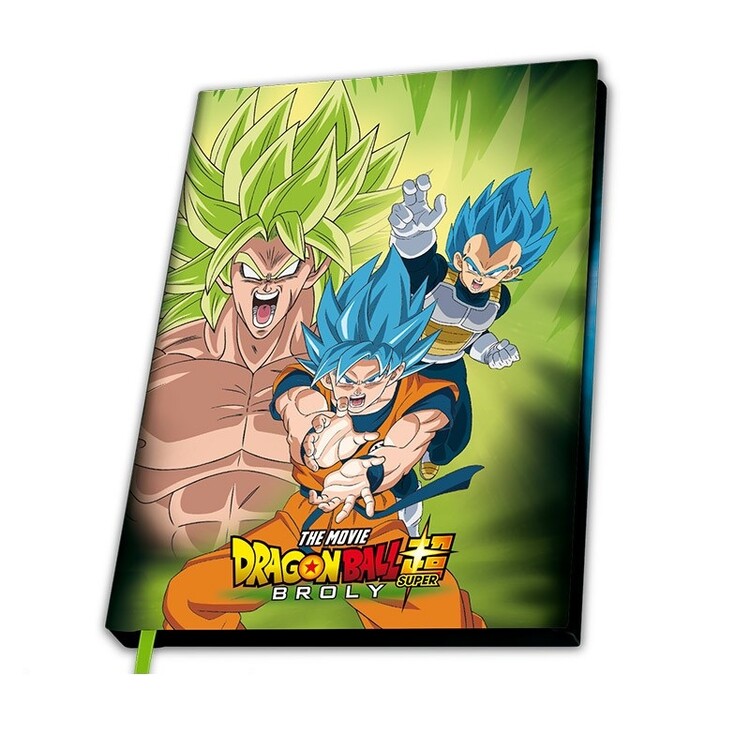 Quaderno Dragon Ball - Broly vs Gokus & Vegeta