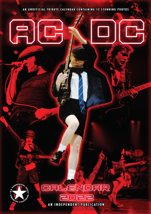 Naptár 2027 AC/DC