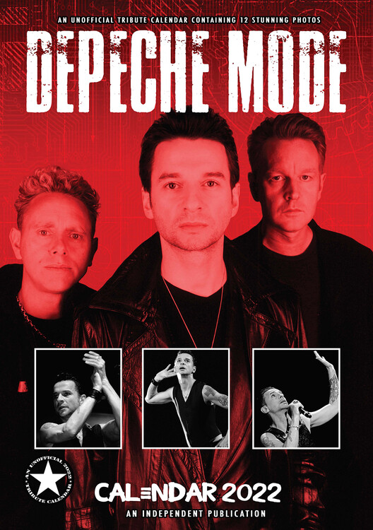Naptár 2027 Depeche Mode