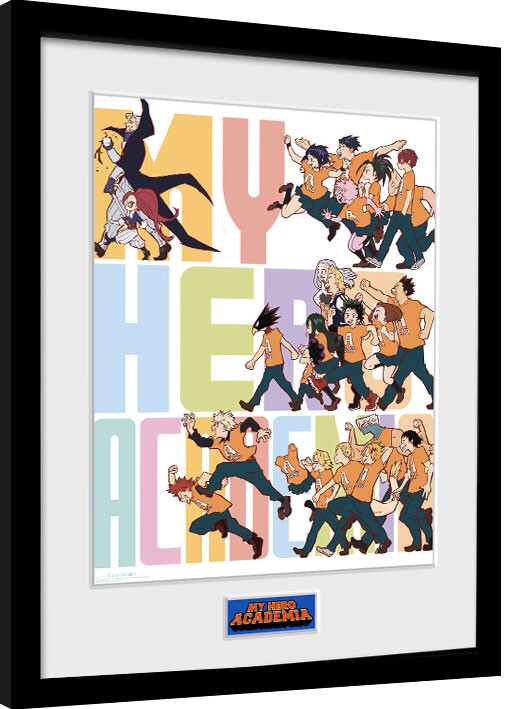 Levně Obraz na zeď - My Hero Academia - Season 4 Key Art 3, 34 × 44.2 cm