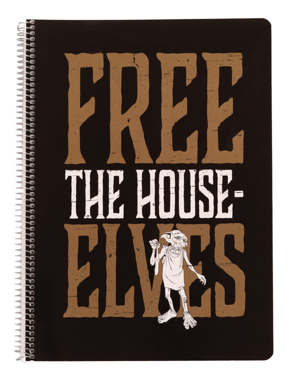 Notesbog Harry Potter - Dobby Free Elf A4