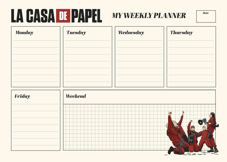 Planlegger Papirhuset (La Casa De Papel)