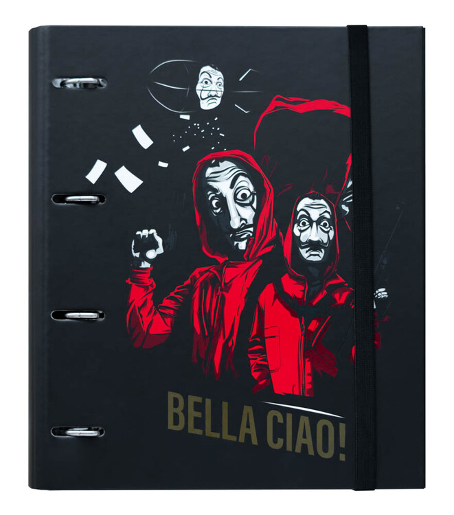 Organizzatore di File Money Heist (La Casa De Papel) A4