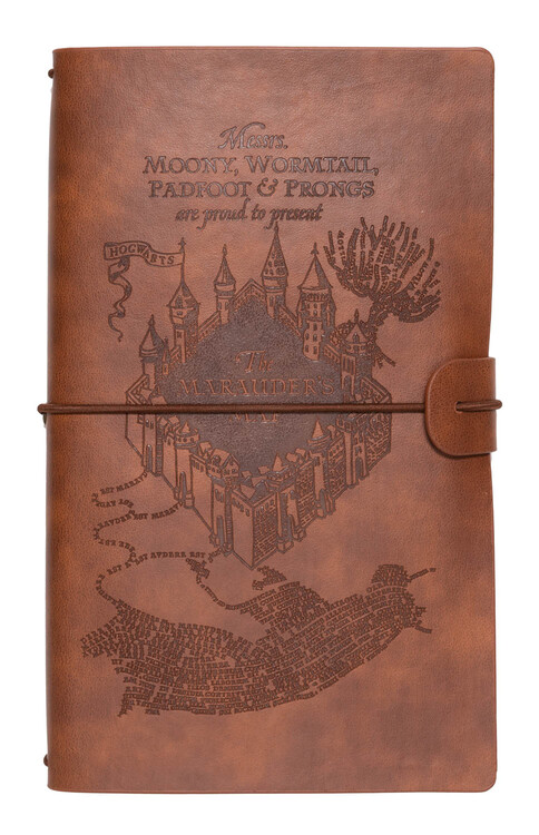 Zápisník Harry Potter - Pobertův plánek
