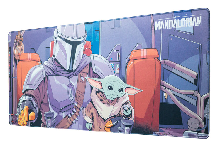 Levně Herní podložka na stůl Herní podložka na stůl Star Wars: The Mandalorian