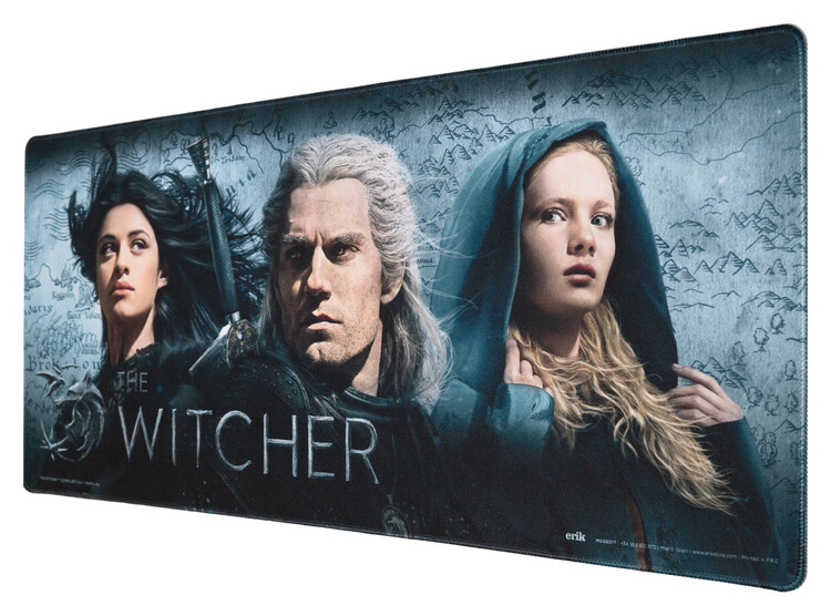 Gamer Szőnyeg az asztalon  The Witcher