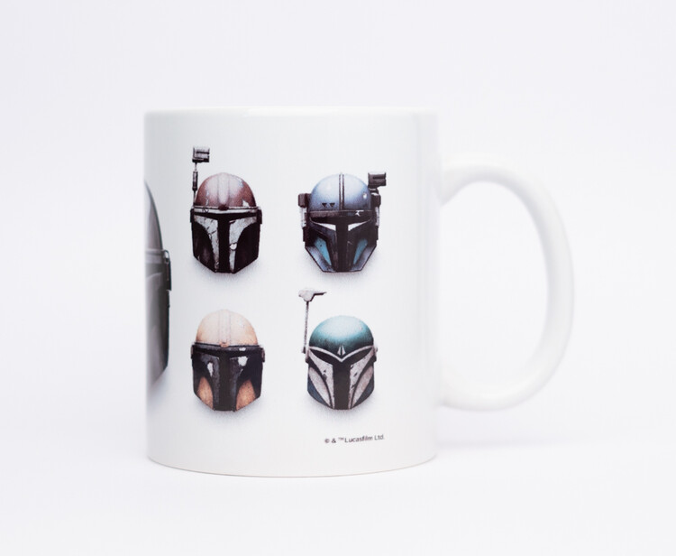 Koffie mok Star Wars: The Mandalorian - Helmets