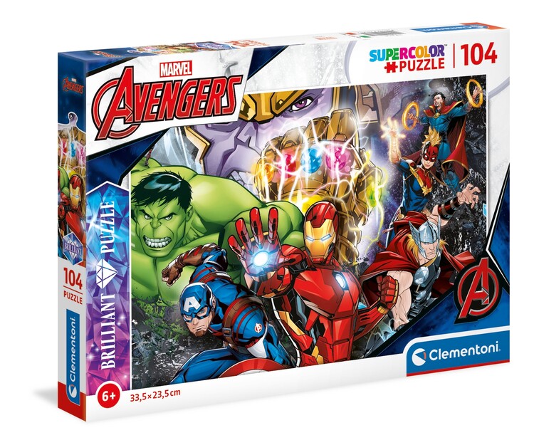 Puzzle Marvel - Avengers, 104 ks