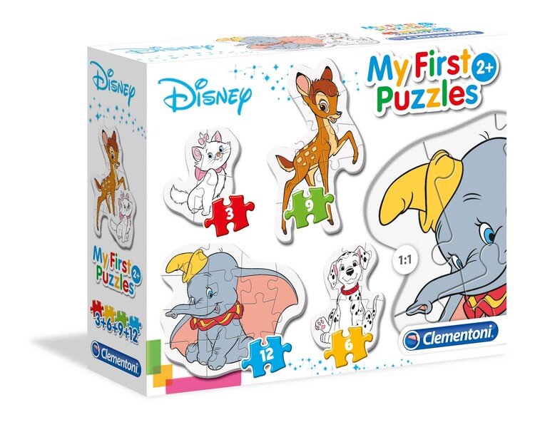 Levně Puzzle Disney - Classic Characters, 12 ks