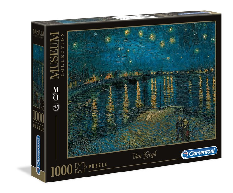 Puzzle Vincent Van Gogh - Starry Night, 1000 ks