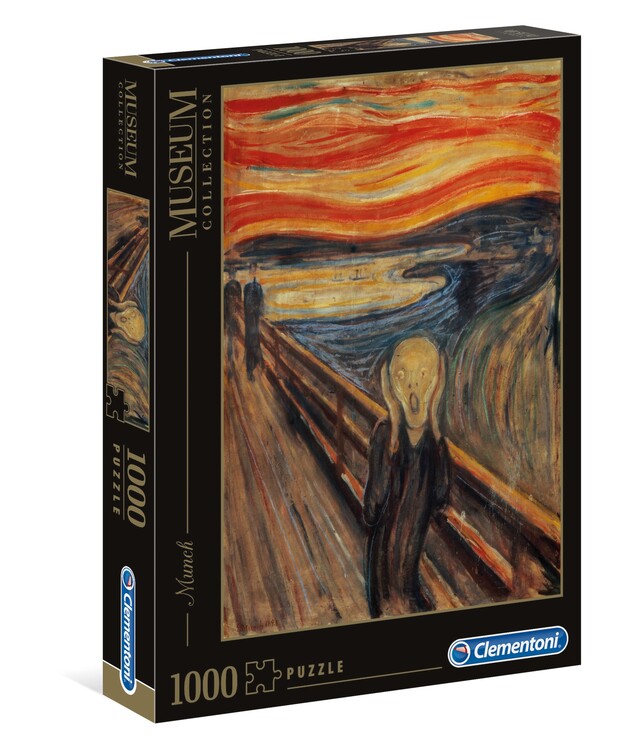 Puzzle Edvard Munch - Výkřik, 1000 ks
