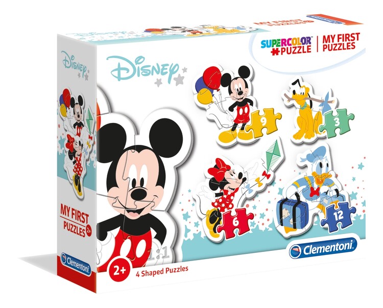 Puzzle Disney Baby, 3 + 6 + 9 + 12 ks