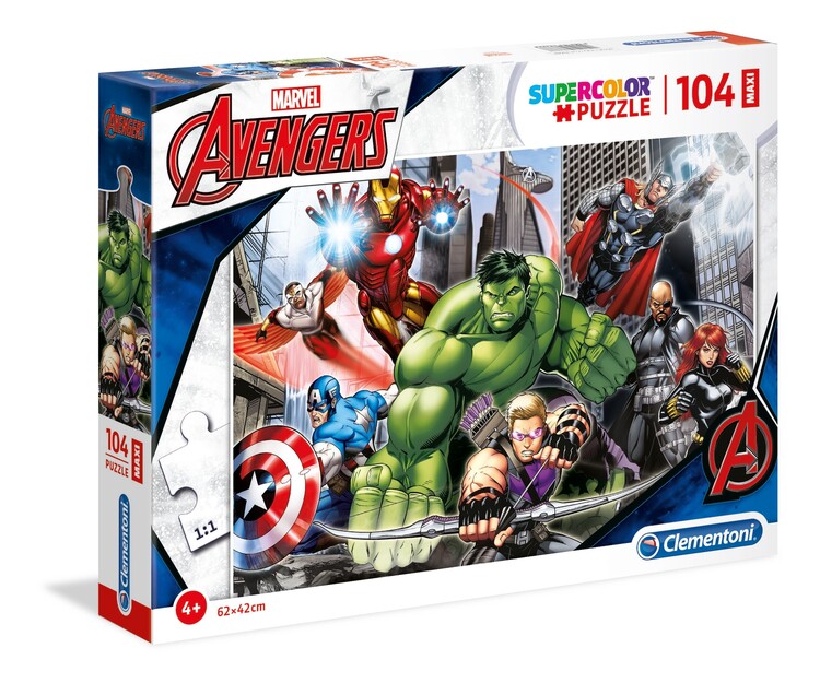 Puzzle Marvel - Avengers, 104 ks