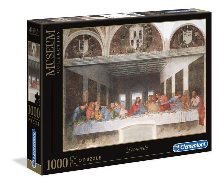 Puzzle Leonardo da Vinci - Poslední Večeře, 1000 ks