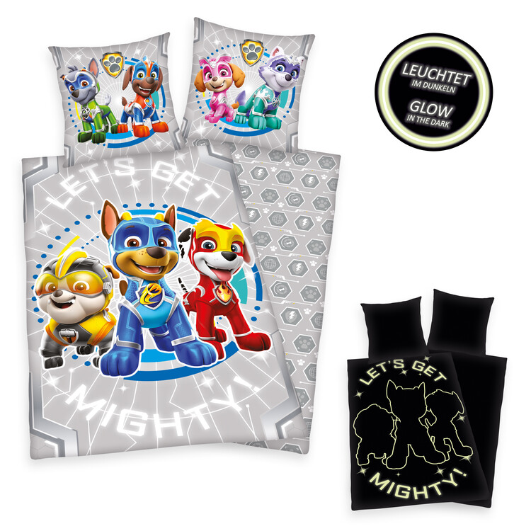 Obliečky Paw Patrol - Mighty Pups