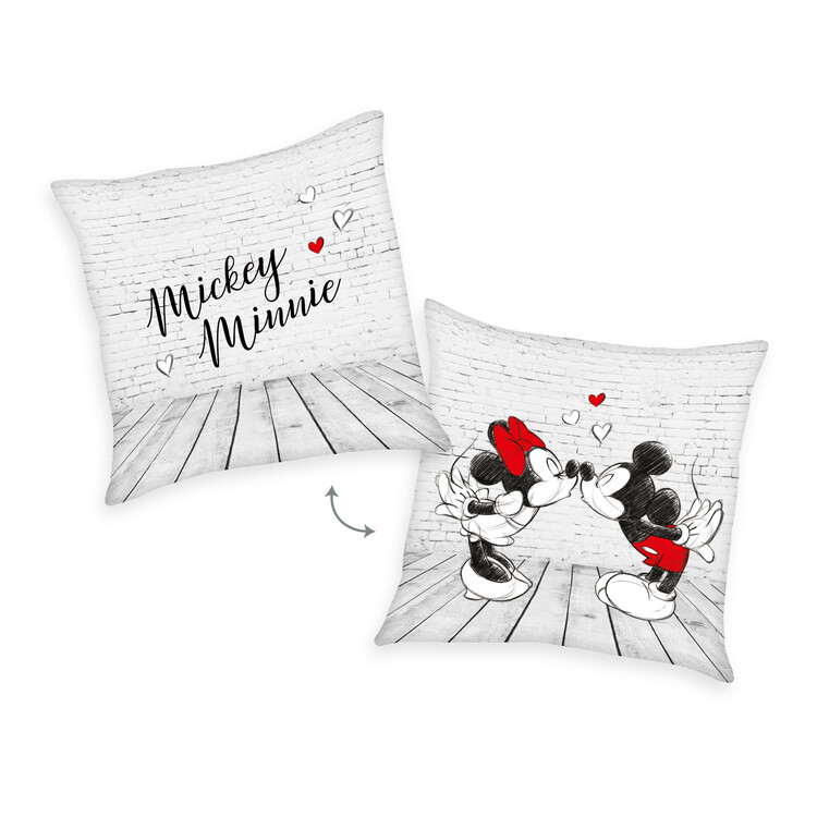 Cuscino Mickey Mouse & Minnie - Kiss