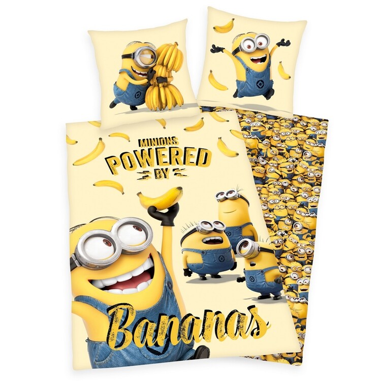 Bettwäsche Minions (Despicable Me) - Bananas