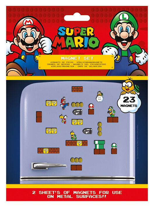 Imán Super Mario - Mushroom Kingdom