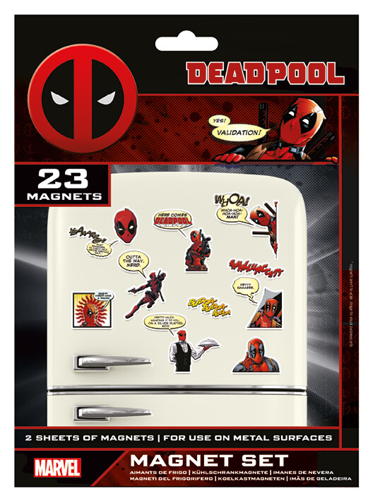 Aimant Deadpool - Comic