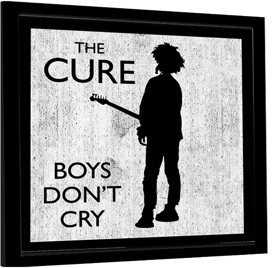 Obraz na zeď - The Cure - Boys Don‘t Cry, 31.5 × 31.5 cm