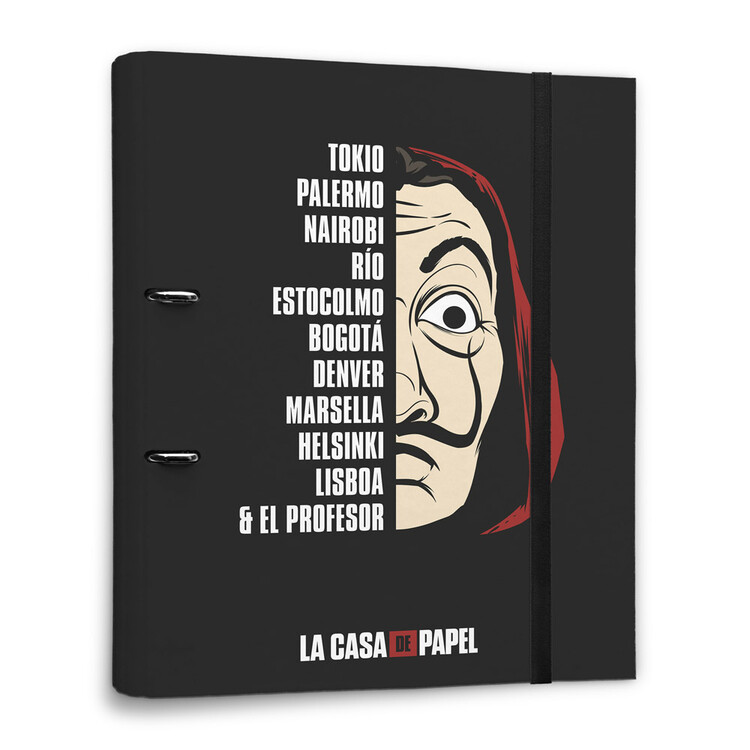 Organizzatore di File Money Heist (La Casa De Papel)