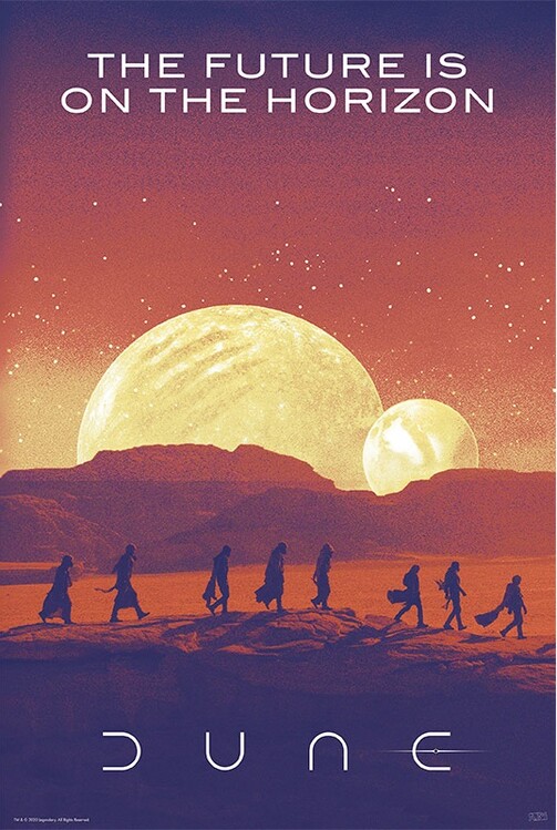 Plakát, Obraz - Dune - Future is on the horizon, 61x91.5 cm
