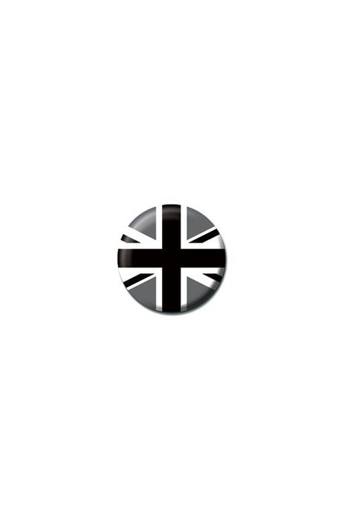 Button UNION JACK - dark