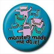 Button MONSTER MASH - monsters made me do it