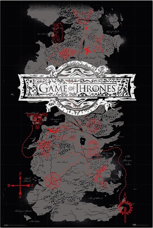 Plakát, Obraz - Hra o Trůny (Game of Thrones), 61x91.5 cm