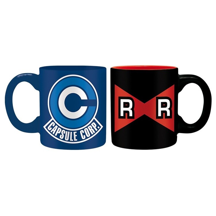Tazza Dragon Ball - Capsule C vs R Ribbon