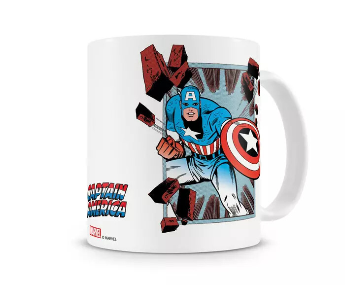 Koffie mok Captain America - Comic Strip