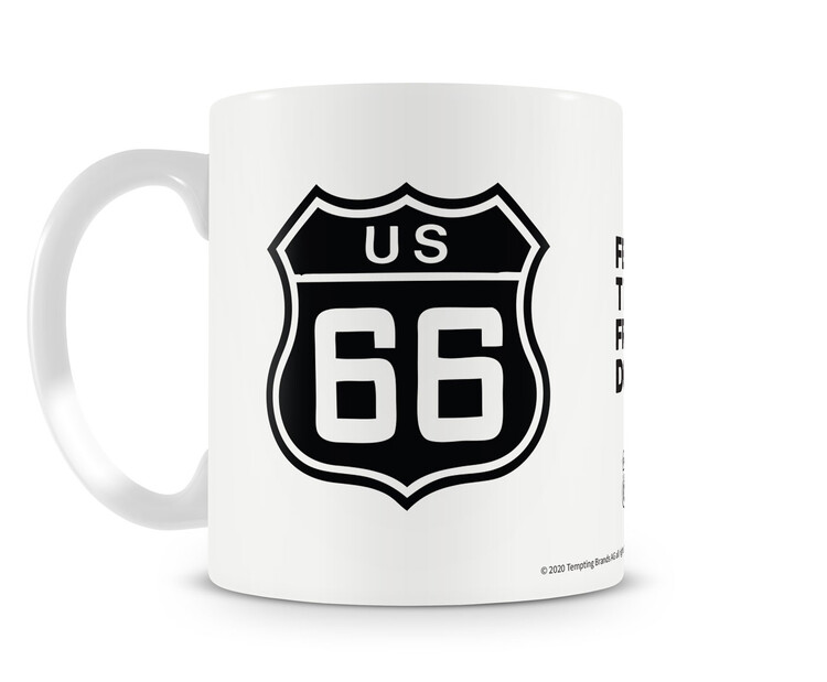 Koffie mok U.S. Route 66