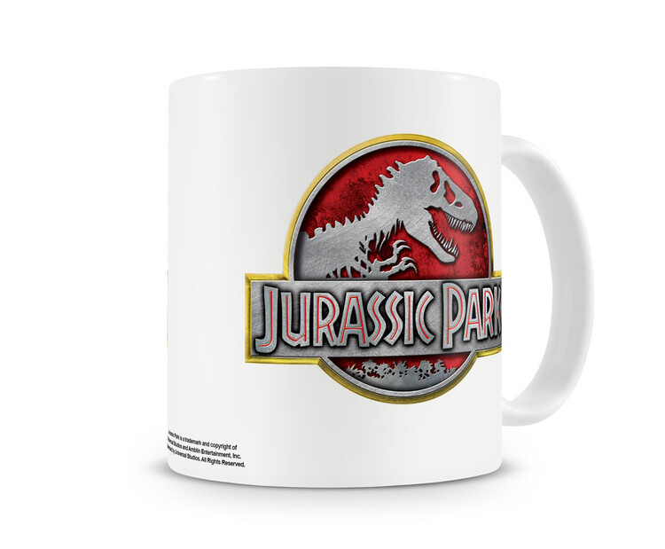 Koffie mok Jurassic Park - Metallic Logo