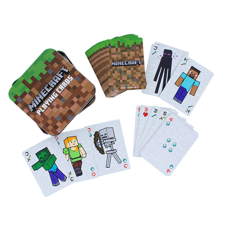 Giocando a carte - Minecraft