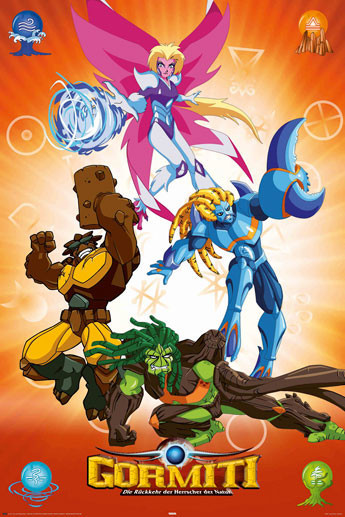 Poster Gormiti - strong together