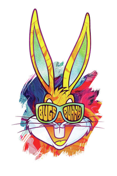 Umělecký tisk Reggae Bugs Bunny, (26.7 x 40 cm)