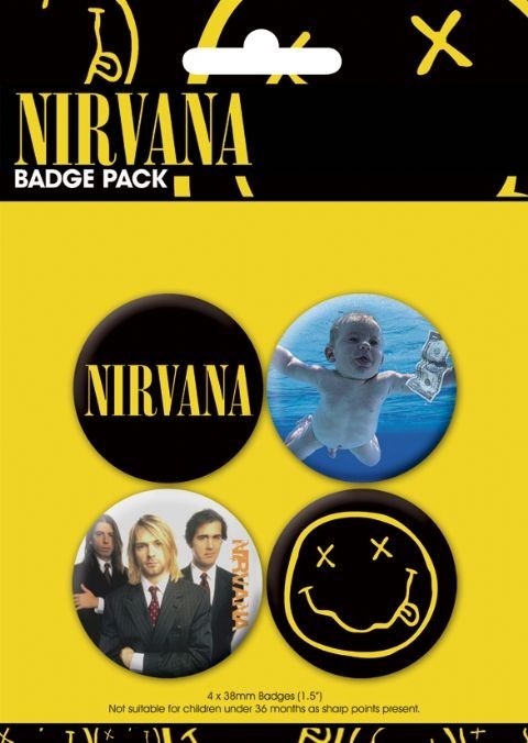 Ansteckerset NIRVANA