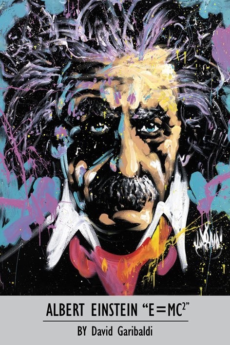 Poster David Garibaldi - Albert Einstein